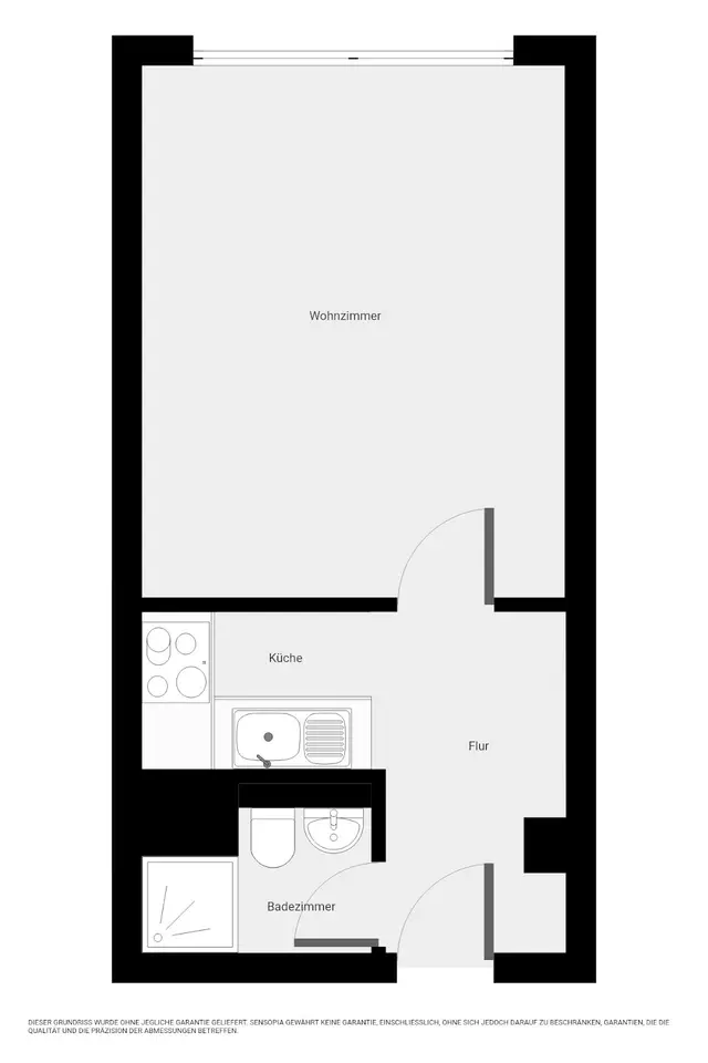 2 Zimmer Wohnung mit 24 m² in Brandenburg an der Havel – Bild 8