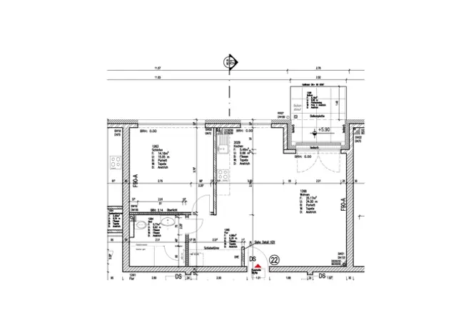 2 Zimmer Wohnung mit 58 m² in Darmstadt – Bild 7