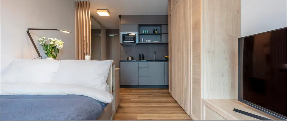 Studio mit 21 m² in Frankfurt am Main – Bild 1