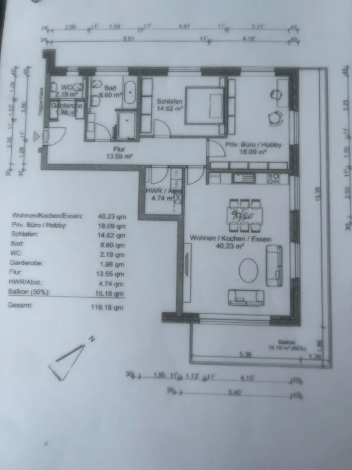 3 Zimmer Wohnung mit 104 m² in Achim – Bild 5