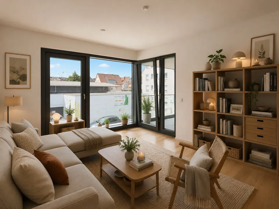 2 Zimmer Wohnung mit 54 m² in Heilbronn – Bild 2