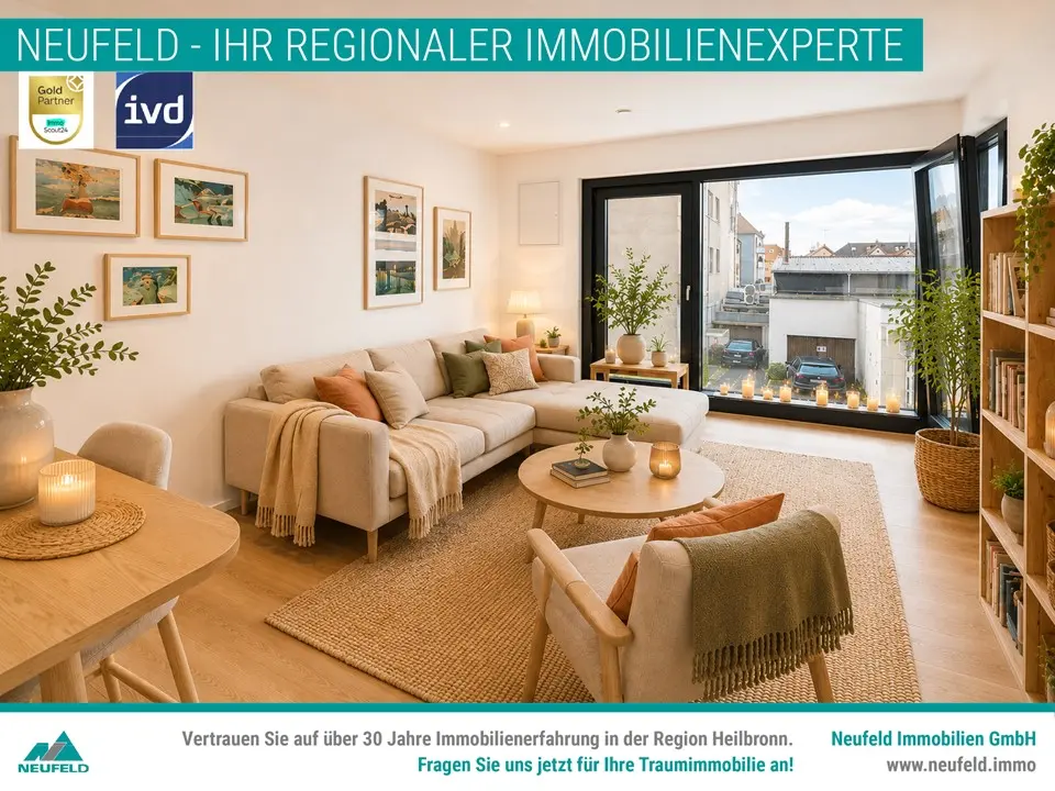 2 Zimmer Wohnung mit 54 m² in Heilbronn – Bild 4