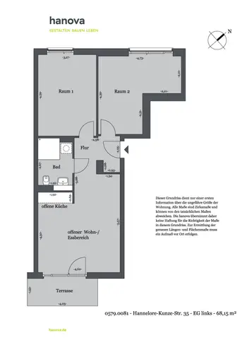 3 Zimmer Wohnung mit 68 m² in Hannover – Bild 10