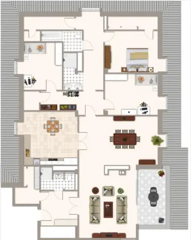 4 Zimmer Wohnung mit 196 m² in Hamburg – Bild 8