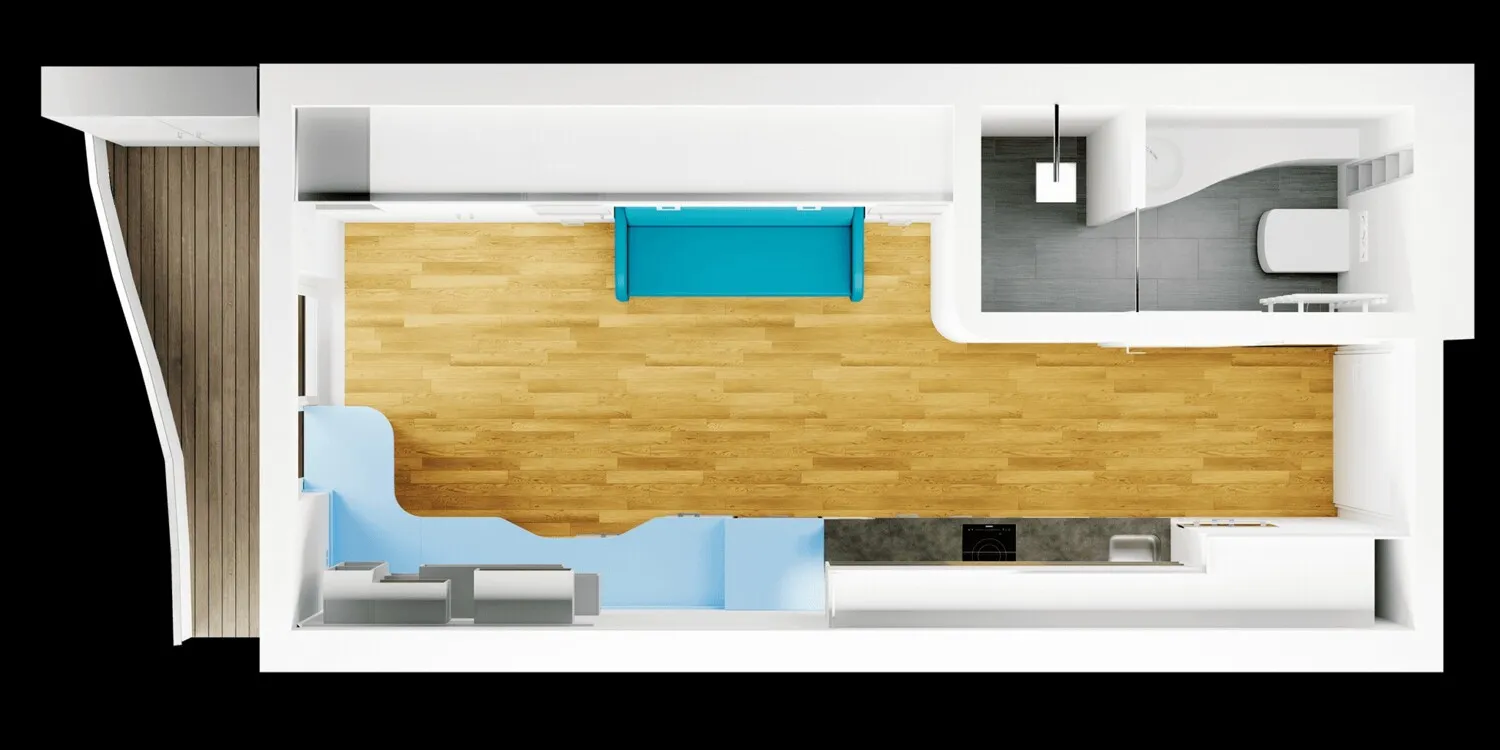 1 Zimmer Wohnung mit 23 m² in Erlangen – Bild 9