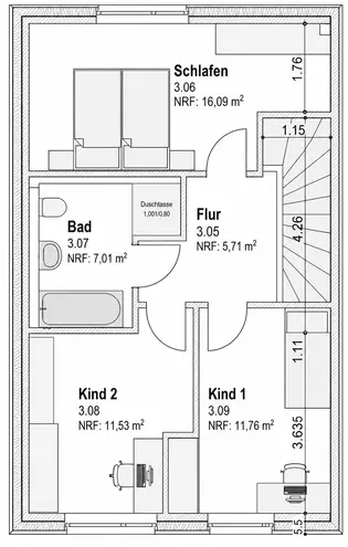 4 Zimmer Haus mit 104 m² in Neumünster – Bild 7