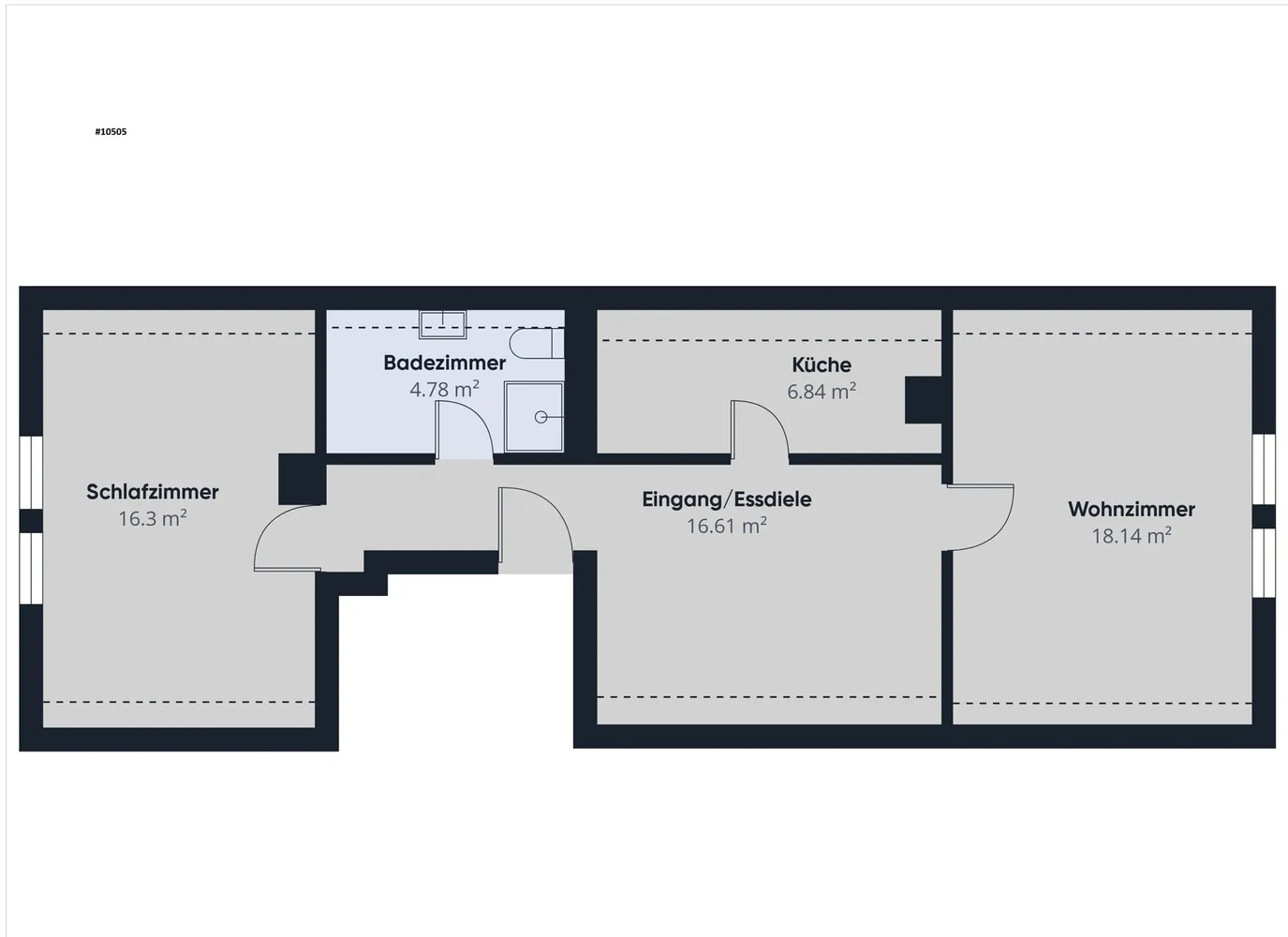 3 Zimmer Wohnung mit 62 m² in Coburg – Bild 11