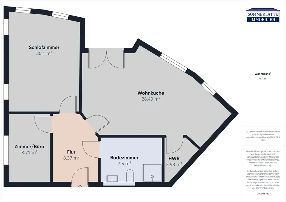3 Zimmer Wohnung mit 75 m² in Wilhelmshaven – Bild 8