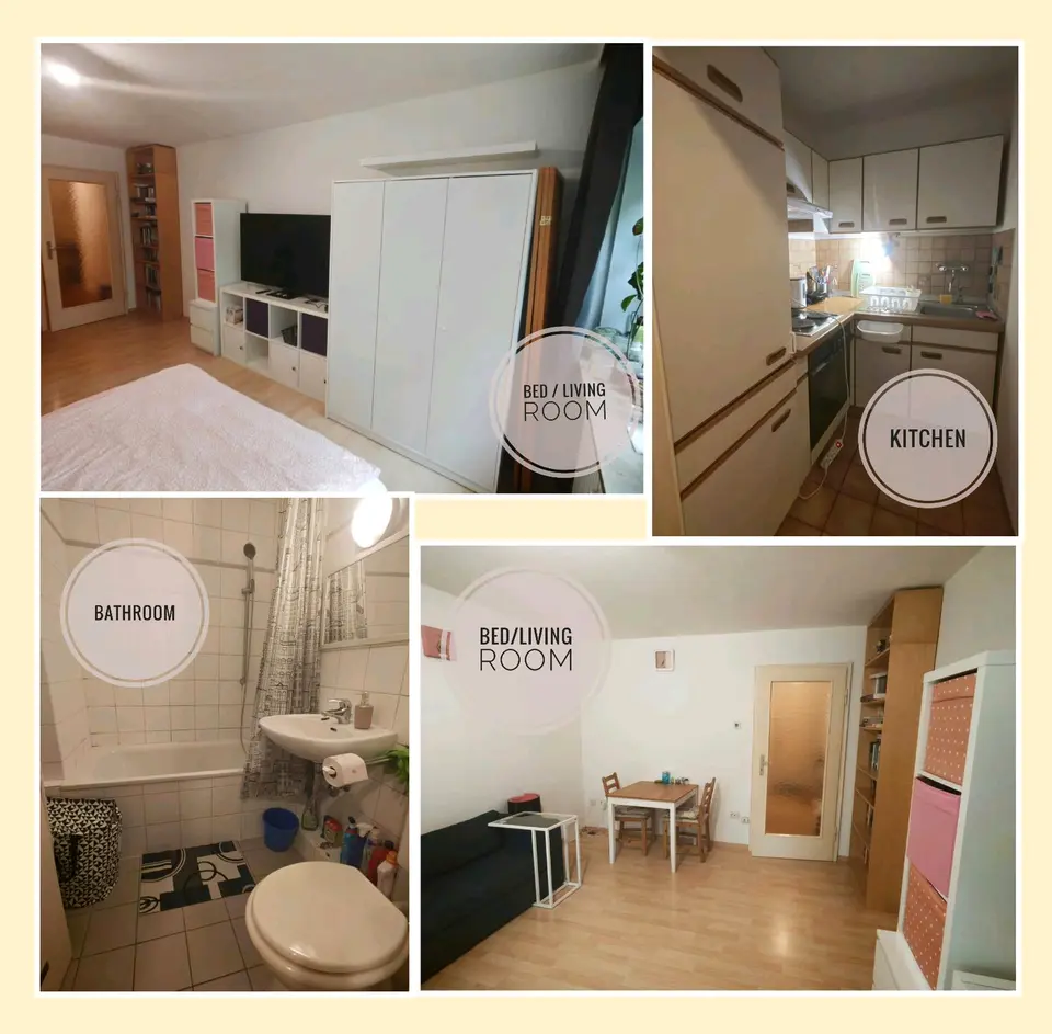 Studio mit 25 m² in München – Bild 7