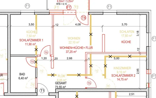 3 Zimmer Wohnung mit 73 m² in Potsdam – Bild 3