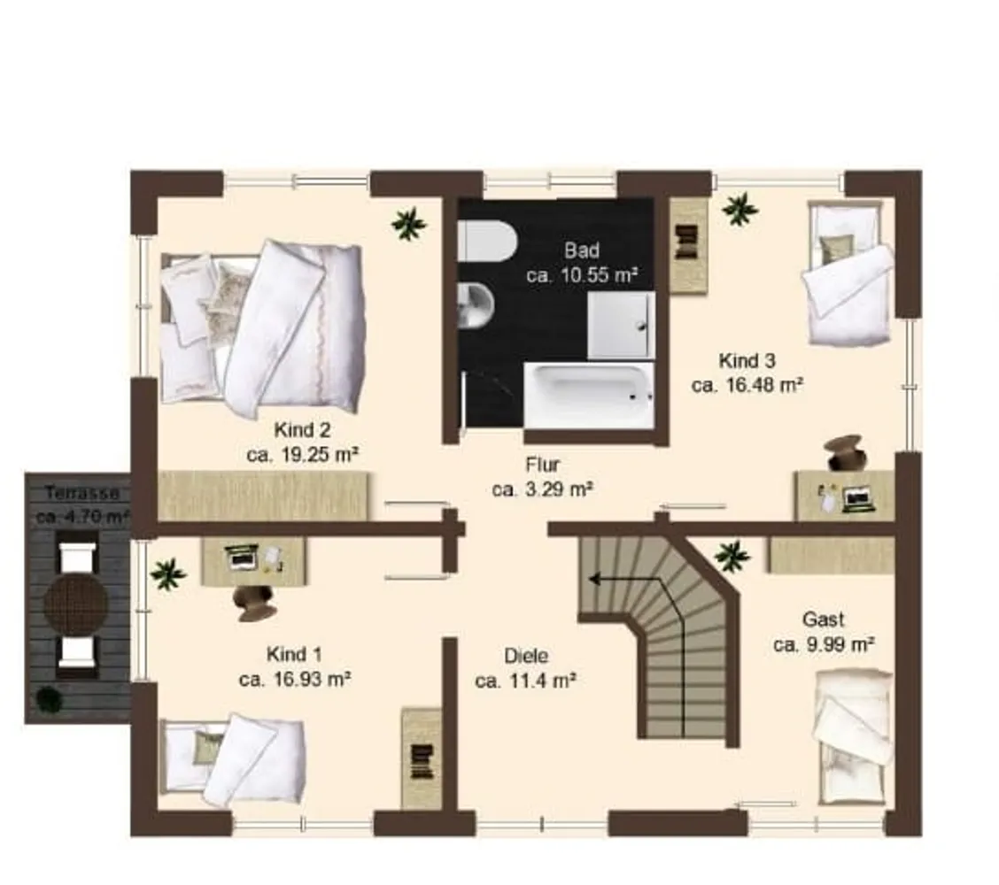 5 Zimmer Wohnung mit 160 m² in Mainz – Bild 11