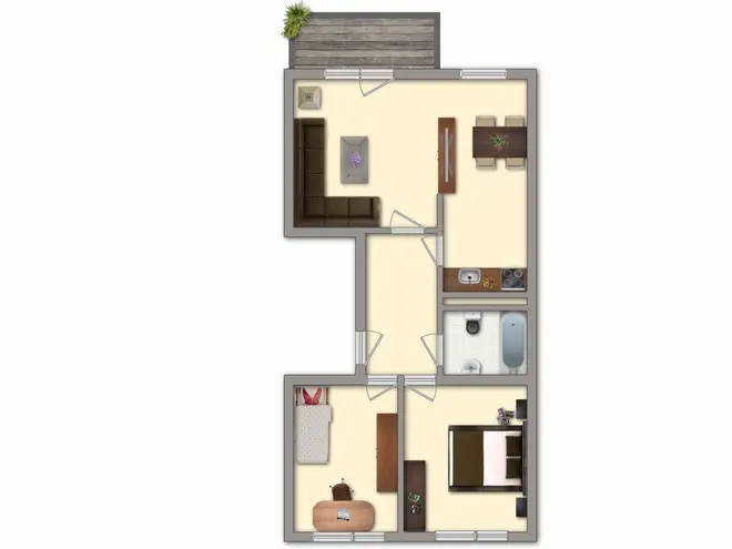 3 Zimmer Wohnung mit 56 m² in Chemnitz – Bild 11