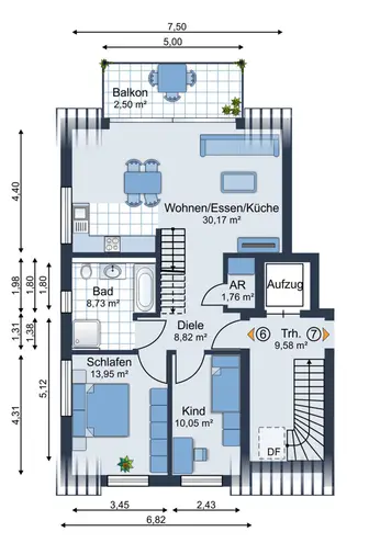 3 Zimmer Wohnung mit 94 m² in Krefeld – Bild 12