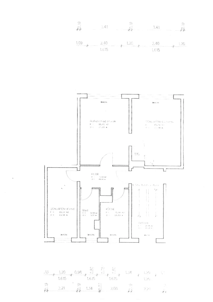 3 Zimmer Wohnung mit 56 m² in Stendal – Bild 3