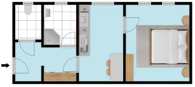 1 Zimmer Wohnung mit 32 m² in Krefeld – Bild 11