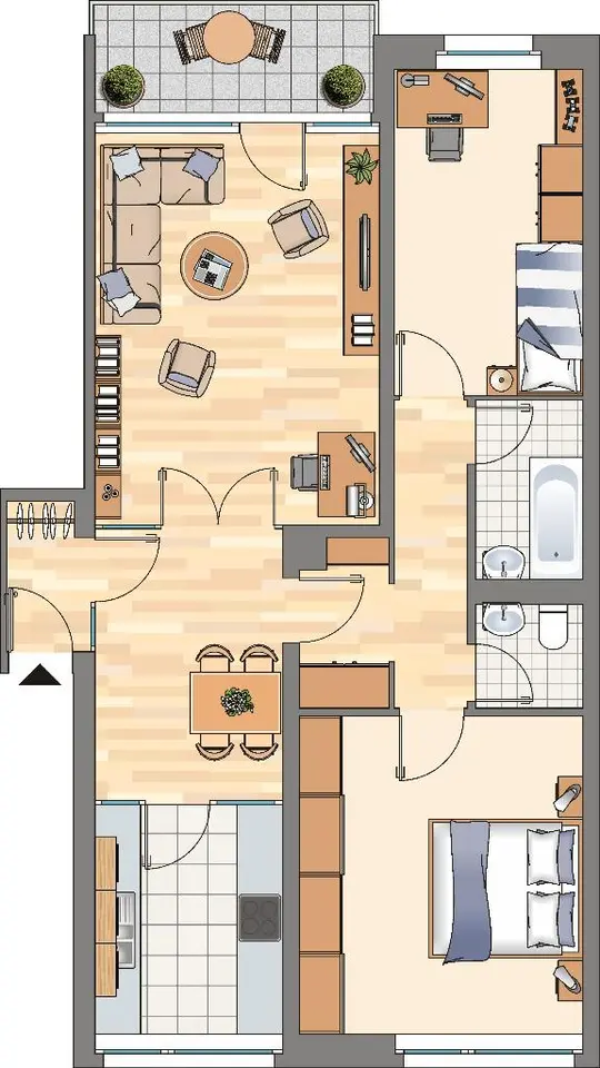 3 Zimmer Wohnung mit 77 m² in Dortmund – Bild 6