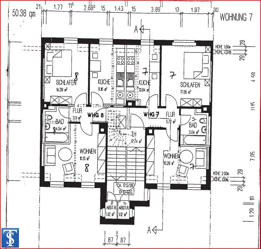 2 Zimmer Wohnung mit 50 m² in Plauen – Bild 8