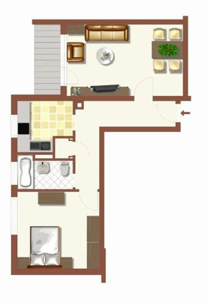 2 Zimmer Wohnung mit 52 m² in Offenbach am Main – Bild 5