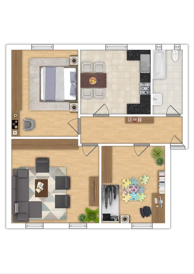 3 Zimmer Wohnung mit 75 m² in Saarbrücken – Bild 5