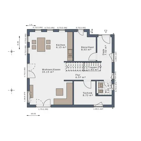 5 Zimmer Haus mit 140 m² in Reutlingen – Bild 4