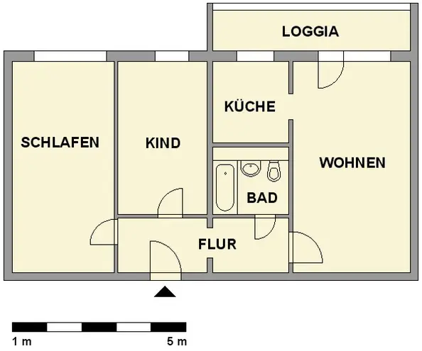 3 Zimmer Wohnung mit 71 m² in Chemnitz – Bild 7