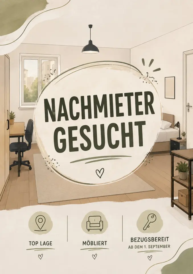 Studio mit 20 m² in Wiesbaden – Bild 9