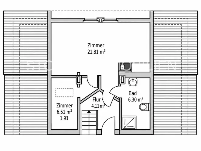 2 Zimmer Wohnung mit 34 m² in Bielefeld – Bild 4