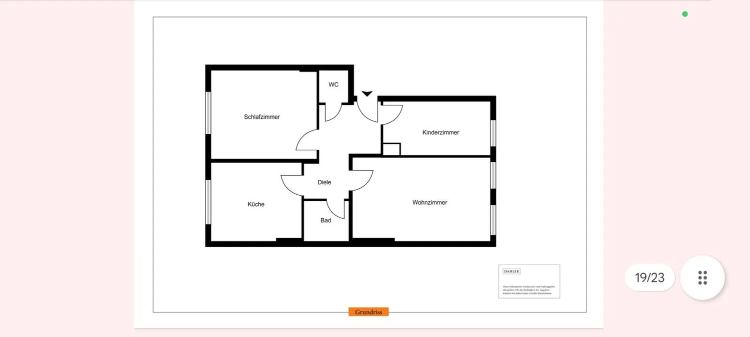 3 Zimmer Wohnung mit 65 m² in Mönchengladbach – Bild 1