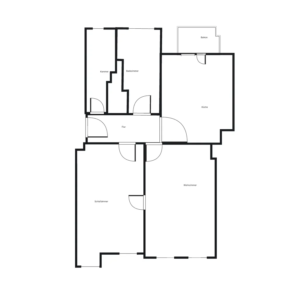 3 Zimmer Wohnung mit 55 m² in Eberswalde – Bild 7