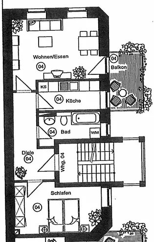 2 Zimmer Wohnung mit 58 m² in Leipzig – Bild 2