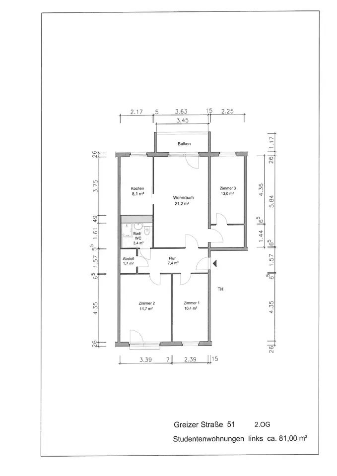 2 Zimmer Wohnung mit 29 m² in Gera – Bild 9
