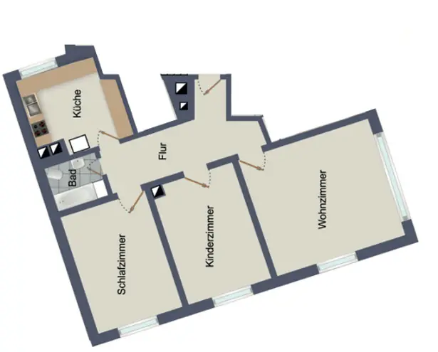 3 Zimmer Wohnung mit 80 m² in Kiel – Bild 5