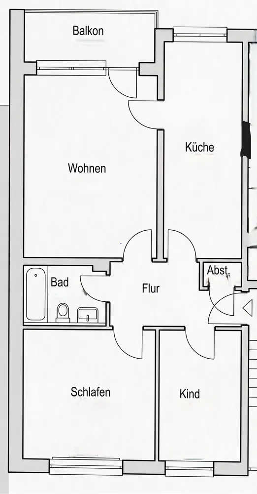 3 Zimmer Wohnung mit 79 m² in Wuppertal – Bild 9