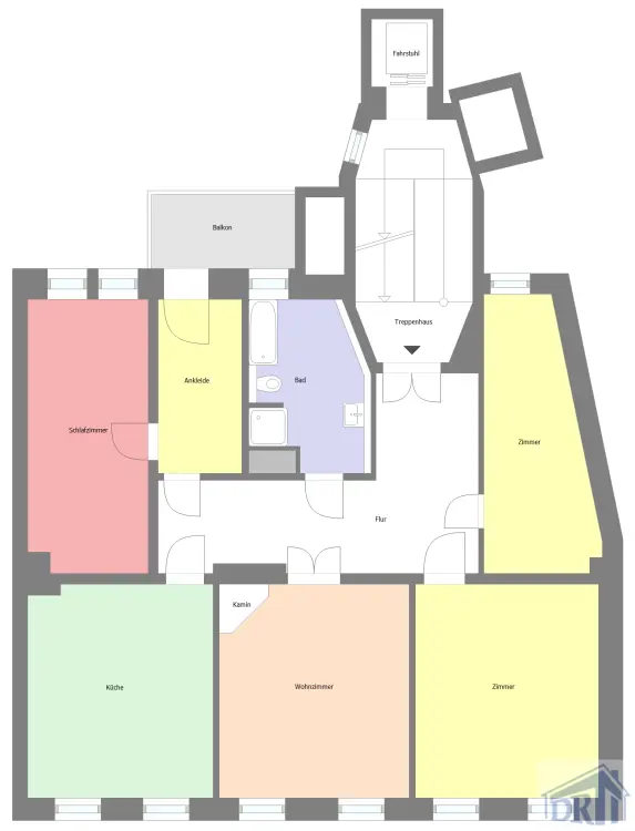 4 Zimmer Wohnung mit 151 m² in Löbau – Bild 5