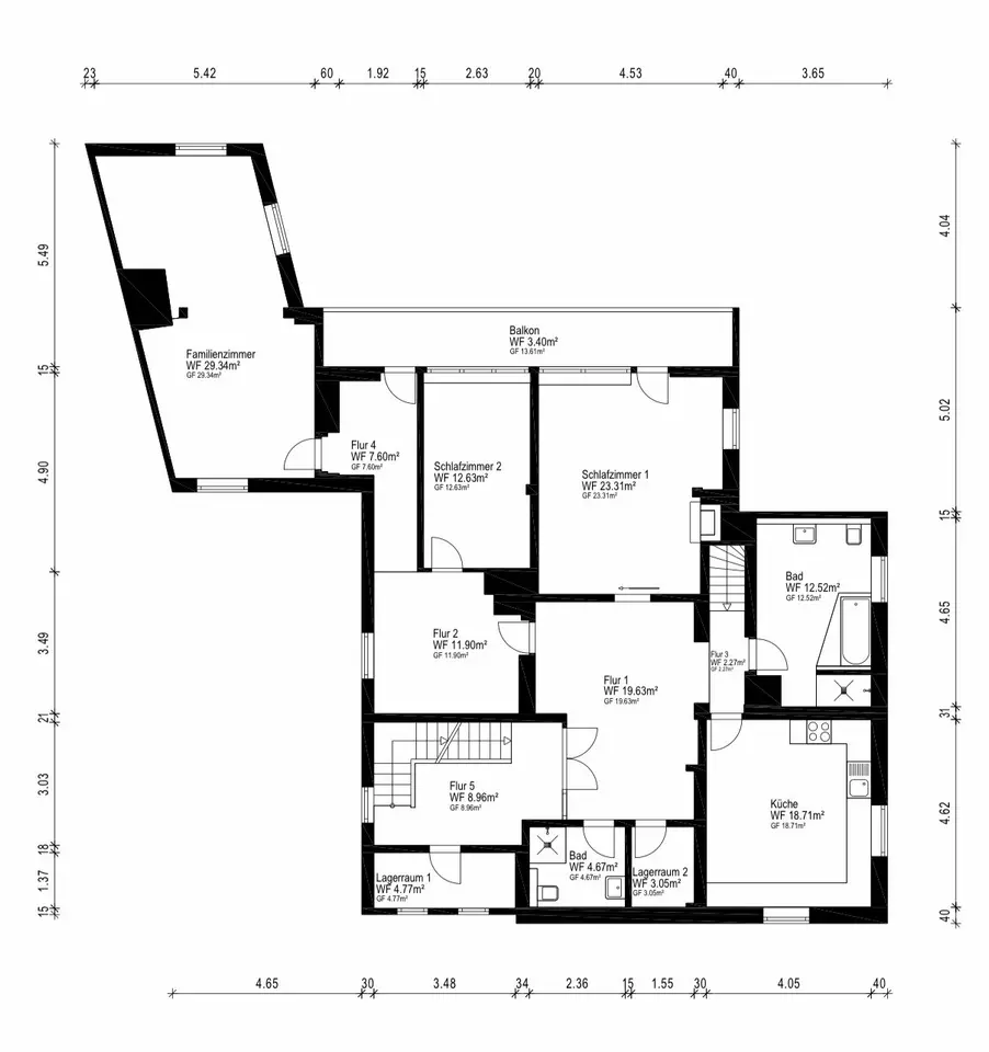 4 Zimmer Wohnung mit 150 m² in Lörrach – Bild 5