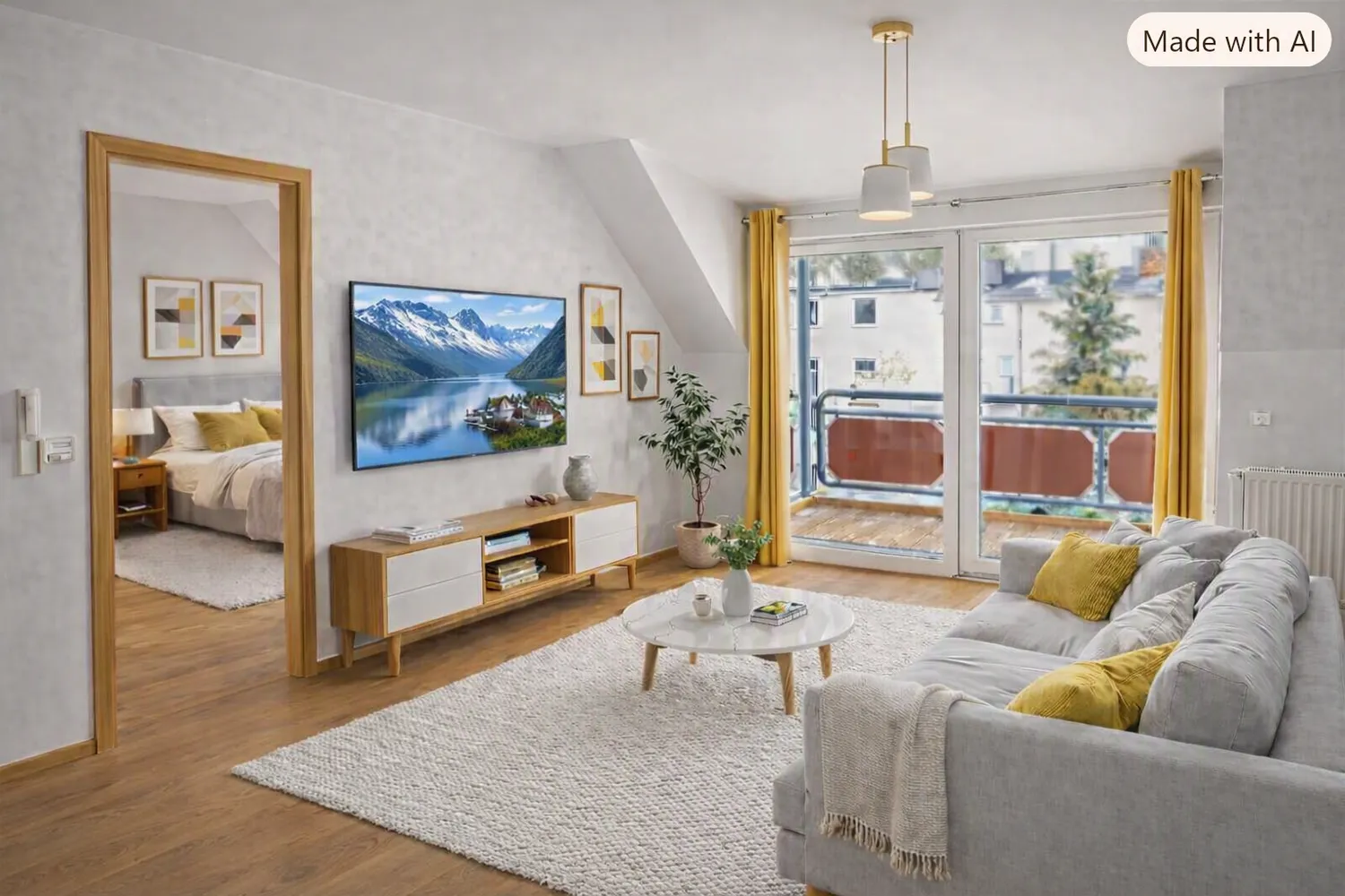 2 Zimmer Wohnung mit 78 m² in Lübeck – Bild 1