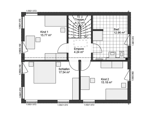 4 Zimmer Haus mit 140 m² in Paderborn – Bild 3