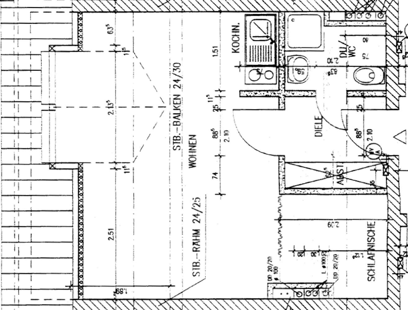 2 Zimmer Wohnung mit 46 m² in Freiberg – Bild 7