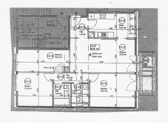 4 Zimmer Wohnung mit 99 m² in Heidelberg – Bild 3