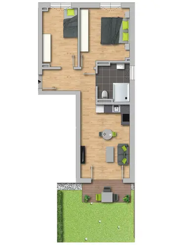 3 Zimmer Wohnung mit 56 m² in Ingolstadt – Bild 10