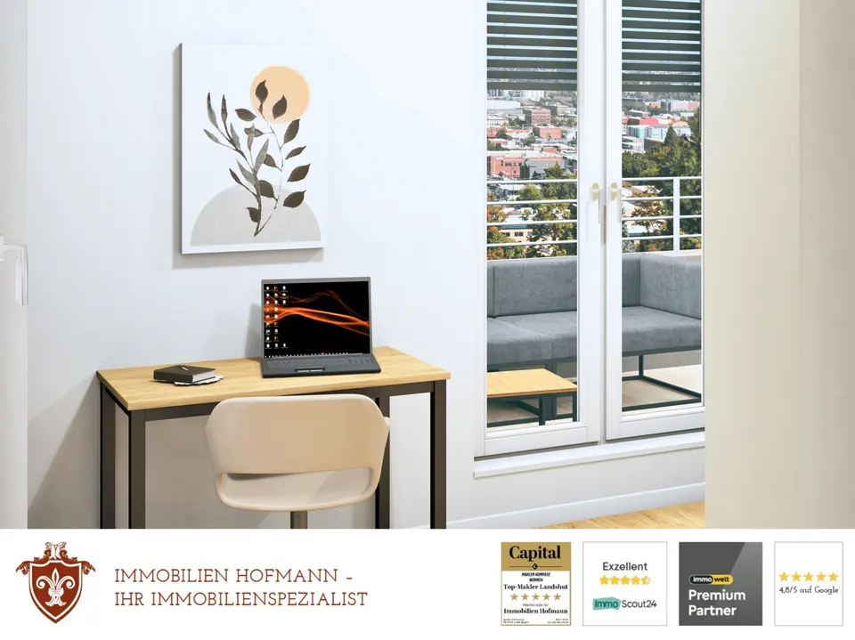 2 Zimmer Wohnung mit 56 m² in Landshut – Bild 7