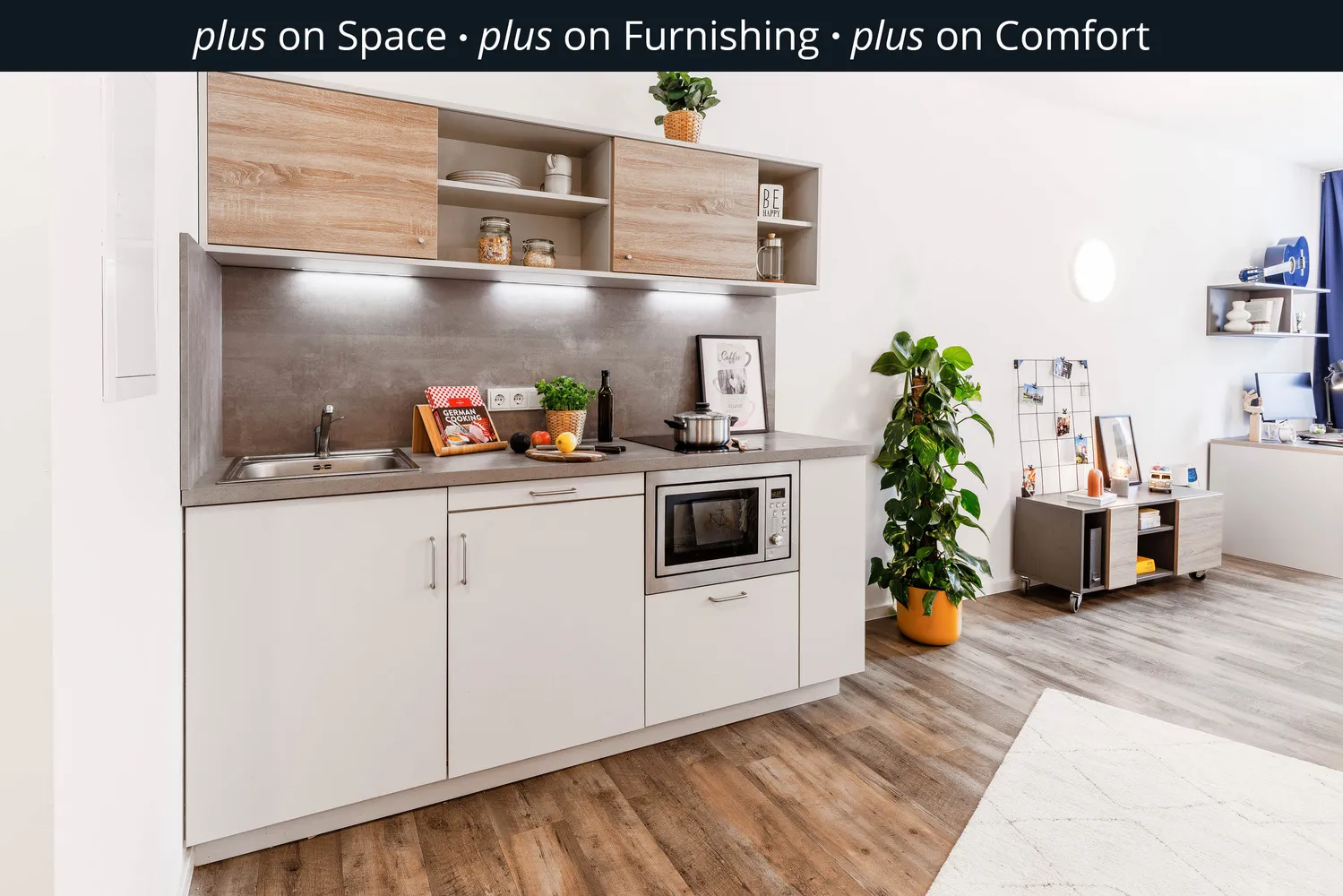 1 Zimmer Wohnung mit 22 m² in Darmstadt – Bild 2