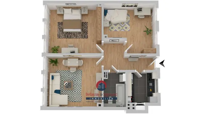 3 Zimmer Wohnung mit 72 m² in Düsseldorf – Bild 12