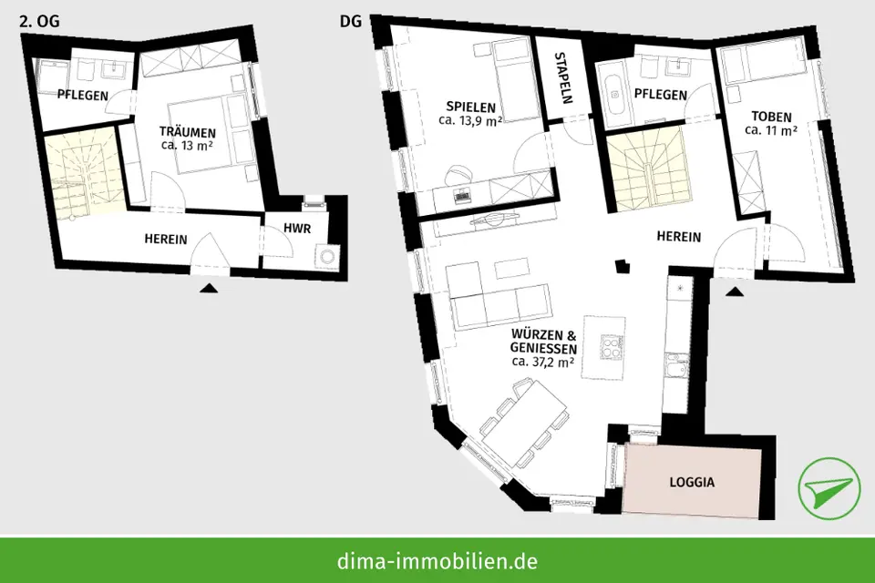 4 Zimmer Wohnung mit 112 m² in Leipzig – Bild 5