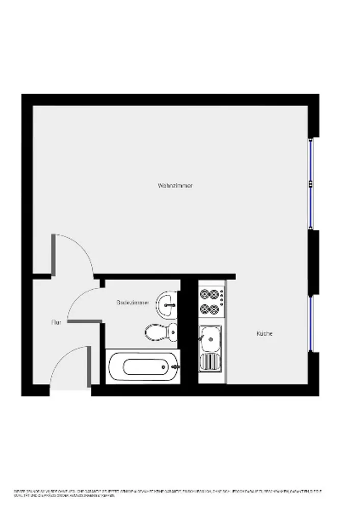 1 Zimmer Wohnung mit 33 m² in Leipzig – Bild 10