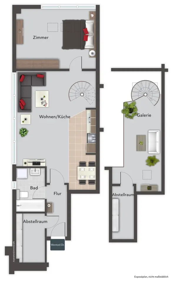 2 Zimmer Wohnung mit 88 m² in Schwerin – Bild 5
