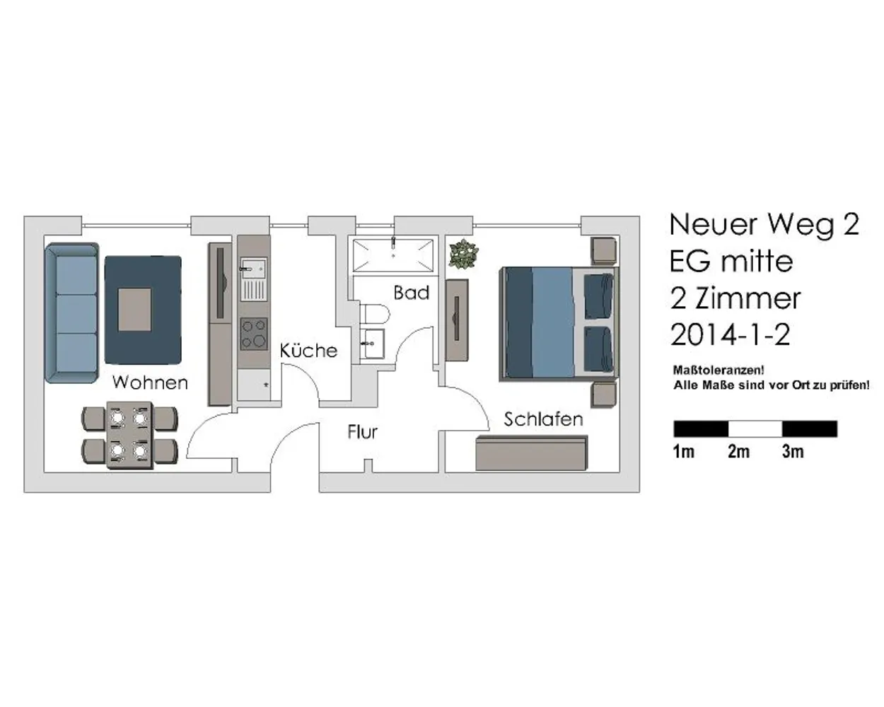 2 Zimmer Wohnung mit 43 m² in Gelsenkirchen – Bild 8