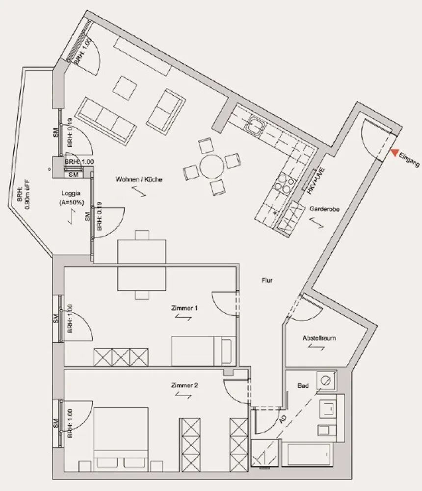 3 Zimmer Wohnung mit 117 m² in Leipzig – Bild 9