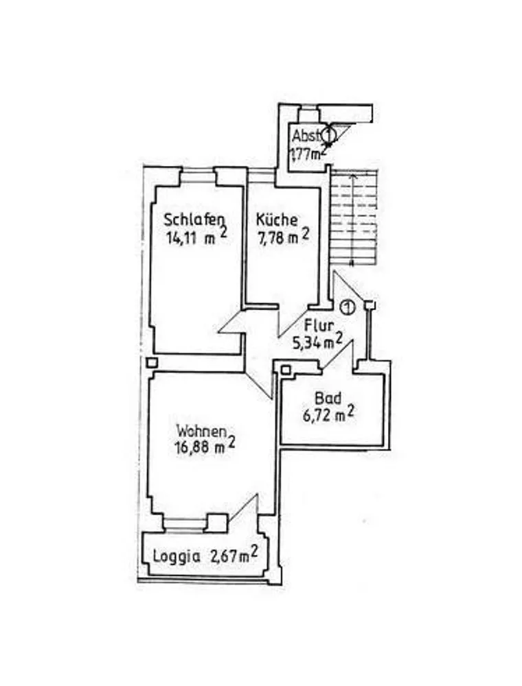 2 Zimmer Wohnung mit 53 m² in Zwickau – Bild 8