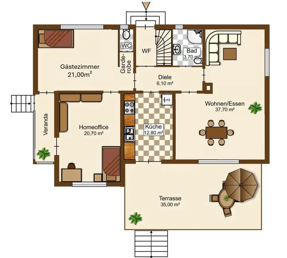 7 Zimmer Haus mit 150 m² in Heidelberg – Bild 5